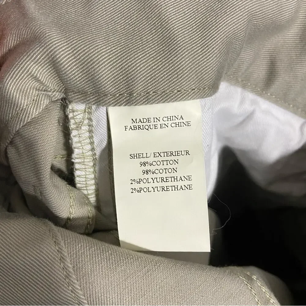 Theory Men’s Haydin Writer Straight Leg Cotton Button Fly Pants Size 29